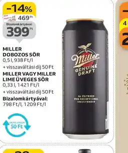 Auchan MILLER DOBOZOS SÖR ajánlat