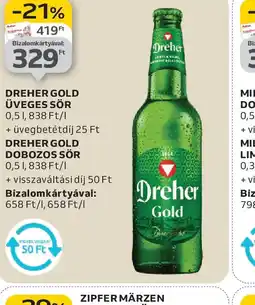 Auchan DREHER GOLD SÖR ajánlat