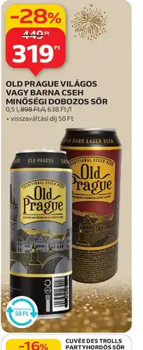 Auchan OLD PRAGUE DOBOZOS SÖR ajánlat