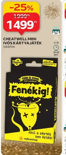 Auchan CHEATWELL MINI IVS KÁRTYAJÁTÉK ajánlat