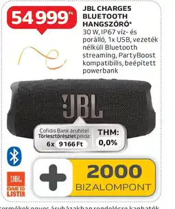 Auchan JBL CHARGES BLUETOOTH HANGSZR ajánlat