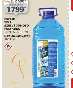 Auchan PRELIX TÉLI SZÉLVÉDŐMOS FOLYADÉK ajánlat