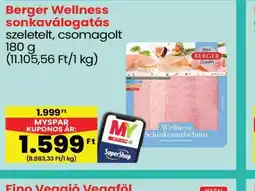 Spar Berger Wellness sonkaválogatás ajánlat