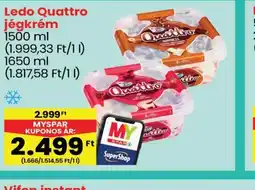 Spar Ledo Quattro jégkrém ajánlat