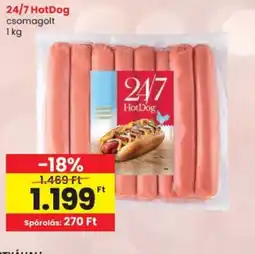 Spar 24/7 HotDog ajánlat