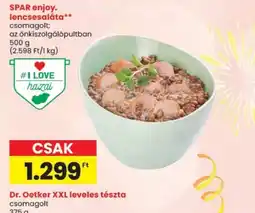 Spar SPAR enjoy. lencsesaláta ajánlat