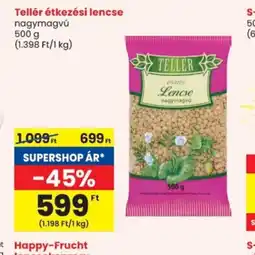 Spar TELLER étkezési lencse ajánlat
