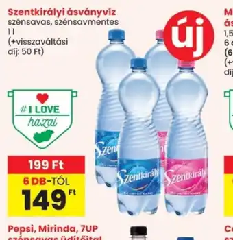 Spar Szentkirályi ásványvíz ajánlat