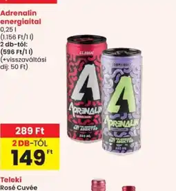 Spar Adrenalin energiaital ajánlat