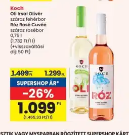 Spar Koch bor ajánlat