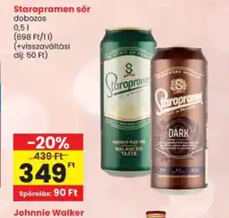 Spar Staropramen sör ajánlat