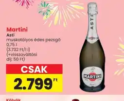 Spar Martini Asti ajánlat