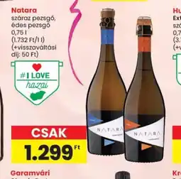 Spar Natara pezsgő ajánlat