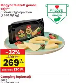 Spar Magyar felezett gouda sajt ajánlat