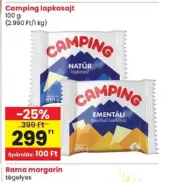 Spar Camping lapkasajt ajánlat