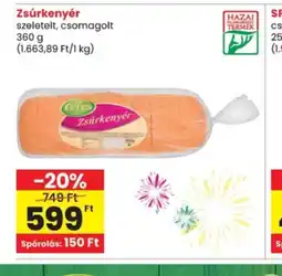 Spar Zsúrkenyér ajánlat