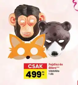 Spar Fejdísz és álarc ajánlat