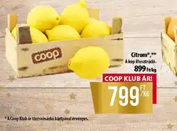 Coop Coop Citrom ajánlat