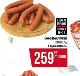 Coop Coop bécsi virsli ajánlat