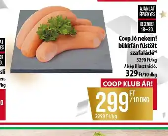 Coop J nekem! füstölt szafaládé