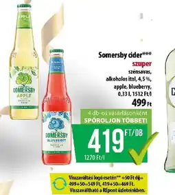 Coop Somersby cider ajánlat
