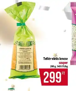 Coop Tellér vörös lencse ajánlat