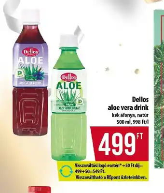 Coop Dellos aloe vera drink ajánlat