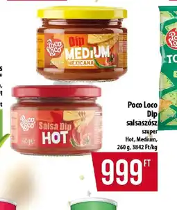 Coop Poco Loco Dip salsaszsz ajánlat