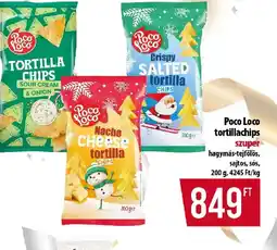 Coop Poco Loco tortilla chips ajánlat