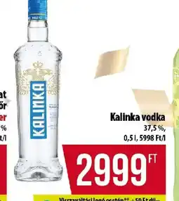 Coop Kalinka vodka ajánlat