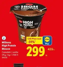 Lidl Milbona High Protein Mousse ajánlat