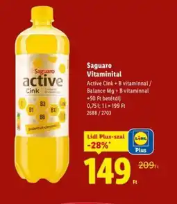 Lidl Saguaro Vitaminital ajánlat