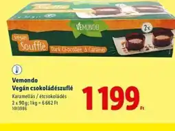 Lidl Vemondo Vegán csokoládészufle ajánlat