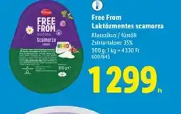 Lidl Free From Laktózmentes scamorza ajánlat