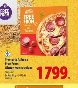 Lidl Trattoria Alfredo Free From Pizza ajánlat