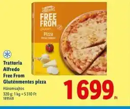 Lidl Trattoria Alfredo Free From Pizza ajánlat