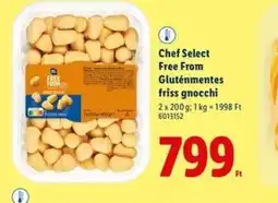 Lidl Chef Select friss gnocchi ajánlat