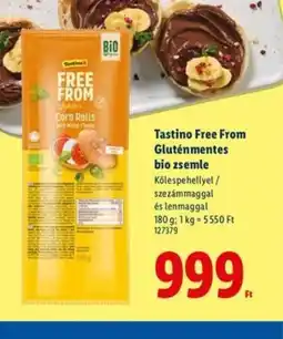 Lidl Tastino Free From bio szemle ajánlat