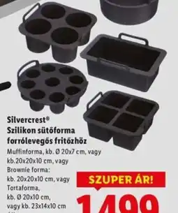 Lidl Silvercrest Szilikon forma ajánlat