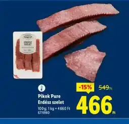 Lidl Pikok Pure Erdész szelet ajánlat