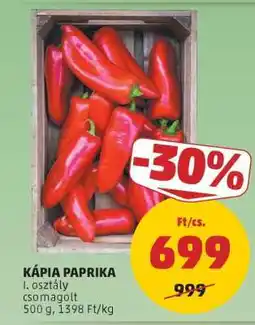 PENNY Kápia paprika ajánlat