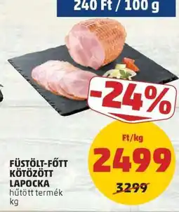 PENNY Füstölt-főtt, kötözött lapocka ajánlat