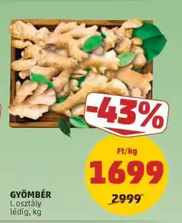 PENNY Gyömbér ajánlat