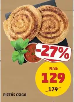 PENNY Pizzás csiga ajánlat