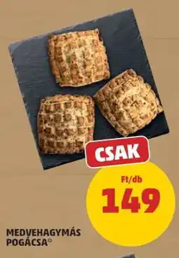 PENNY Medvehagymás Pogácsa ajánlat