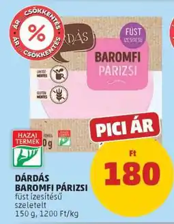 PENNY Dárdás Baromfi Párizsi ajánlat