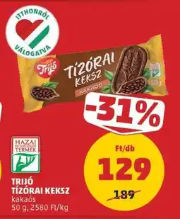 PENNY Trijó Tízórai Keksz ajánlat