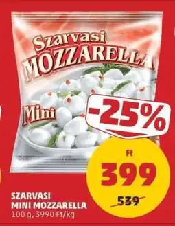 PENNY SZARVASI Mini mozzarella ajánlat