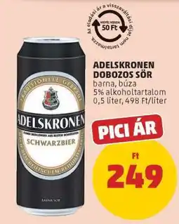 PENNY Adelskronen Dobozos Sör ajánlat