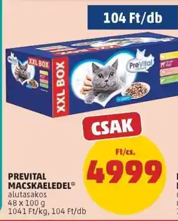 PENNY PREVITAL Macskaeledel ajánlat